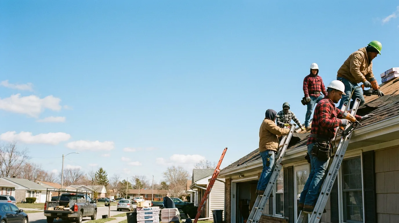 Roofing in Goodells, MI near me